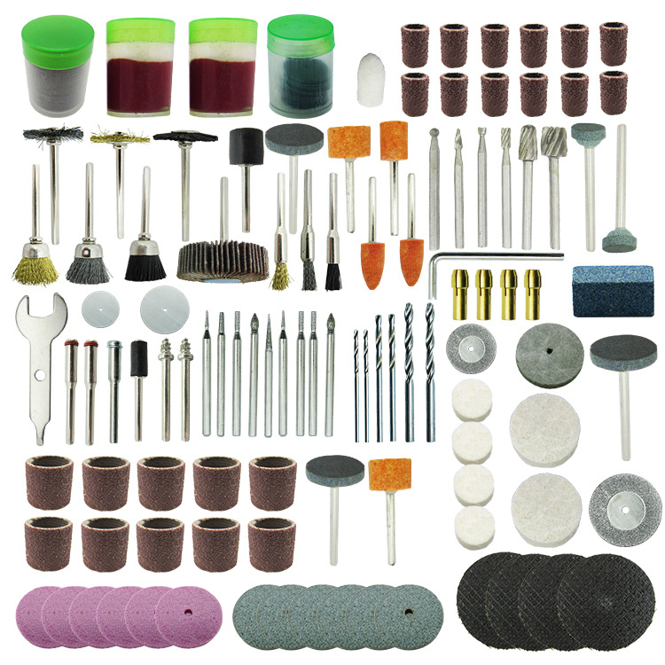 Reciprocating Saw Attachment Drill - 166Pcs Rotary Tool Accessory Set Fits