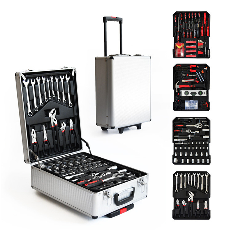 186 Pieces Aluminum Case Troll - Hand Tools recension och pris