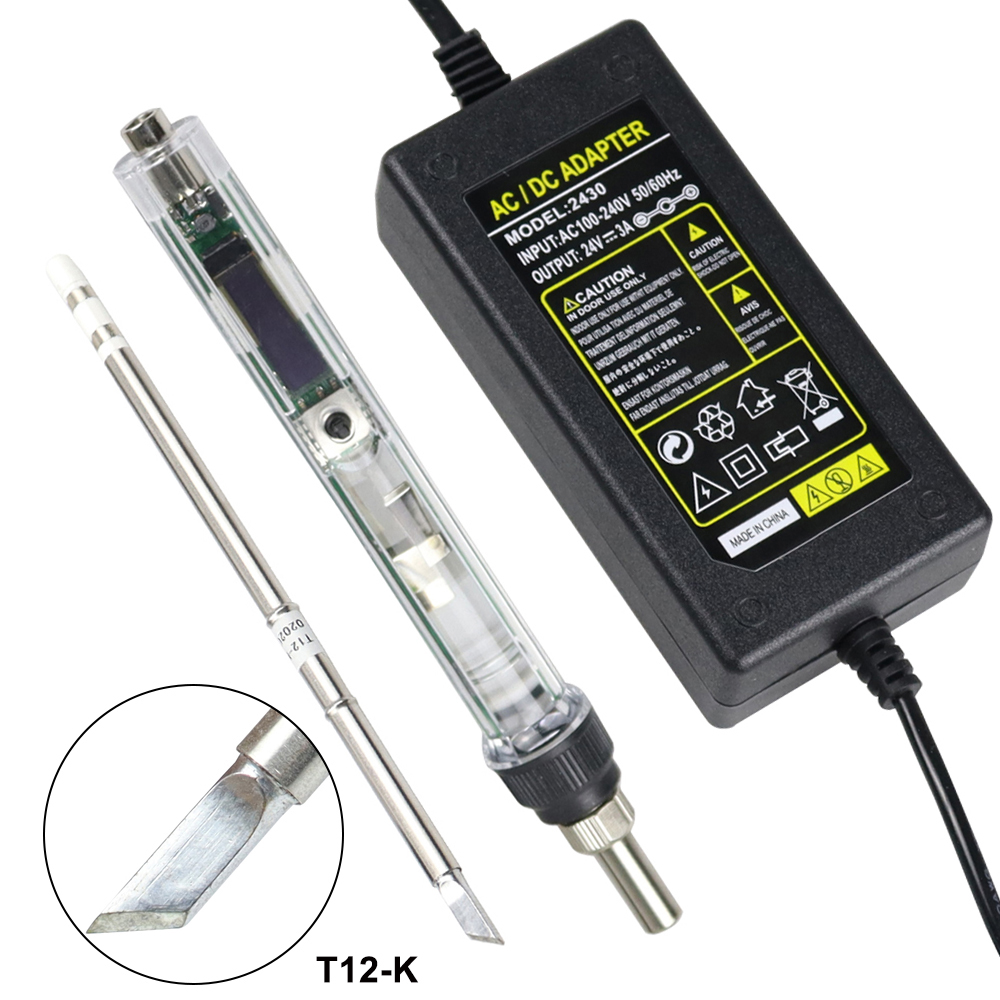 T12 Electric Soldering Iron Ki - Digital Soldering Station T12 recension och pris