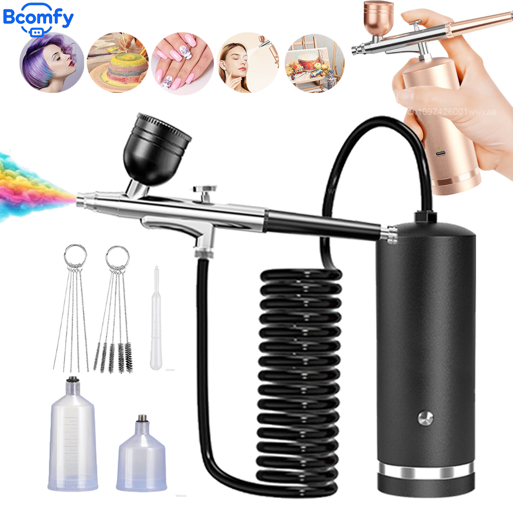 Airbrush with Compressor Recha - Airbrush Kit With Mini Compressor recension och pris