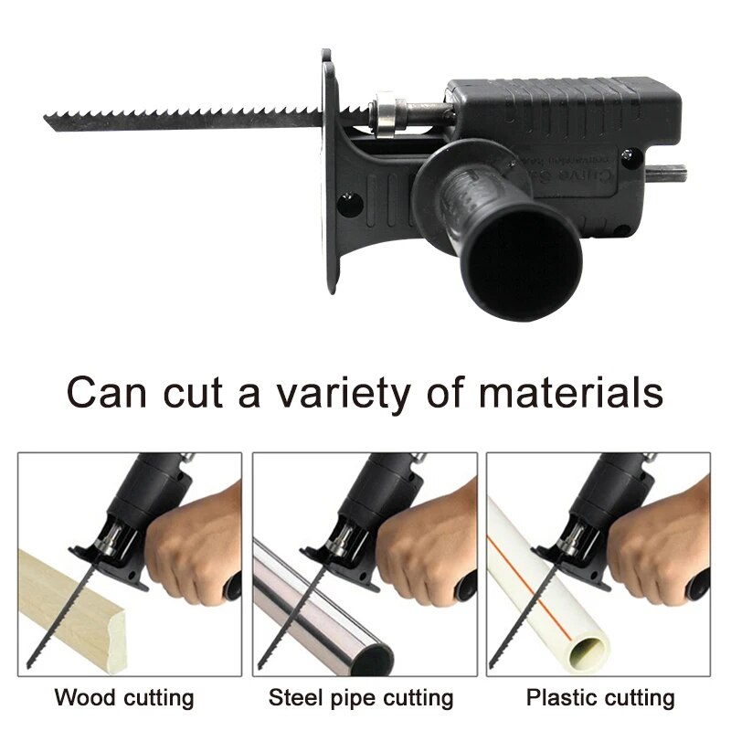 Handheld Electric Drill to Ele - Reciprocating Saw Attachment Drill recension och pris