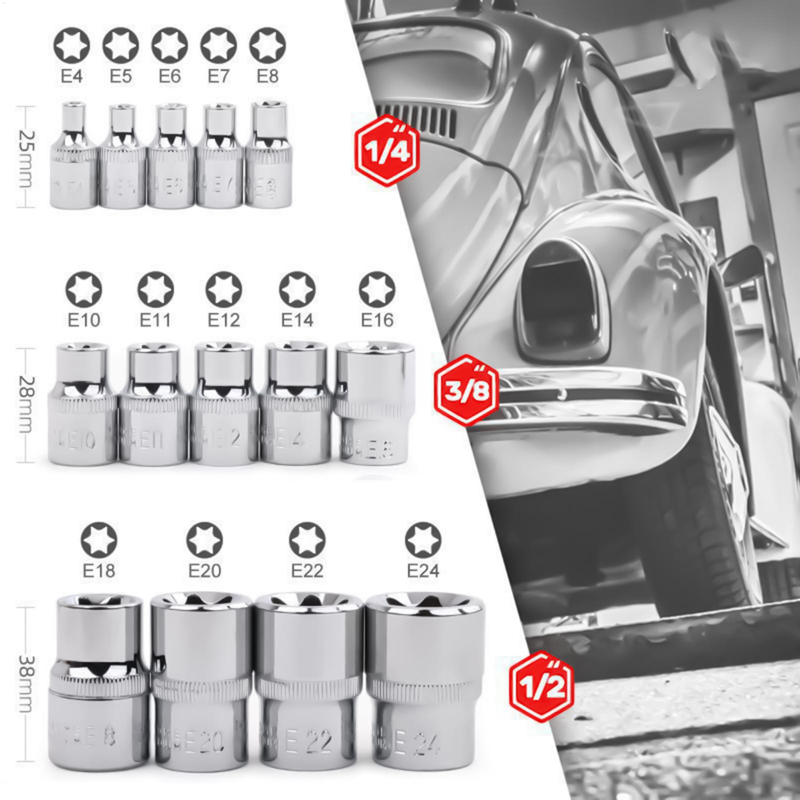 Socket Set Portable Heavy-Duty - Hand Tools recension och pris