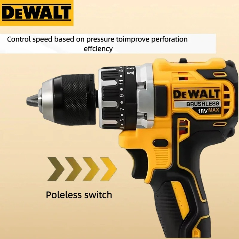 Dewalt Cordless DCD796 Impact  - Brushless Cordless Electric Drill 18V recension och pris