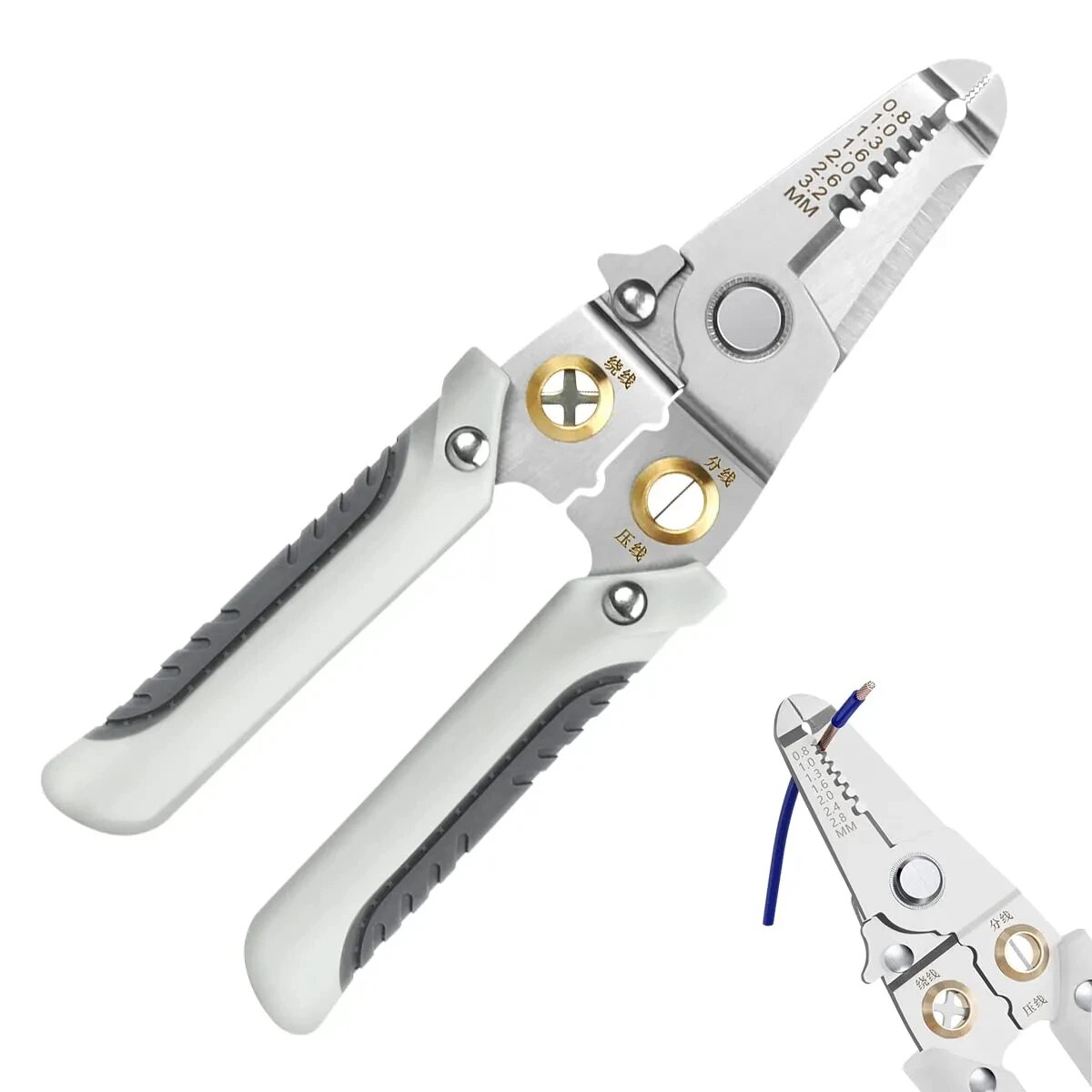 6 In 1 Wire Stripper Special W - Automatic Wire Stripper Cutter recension och pris