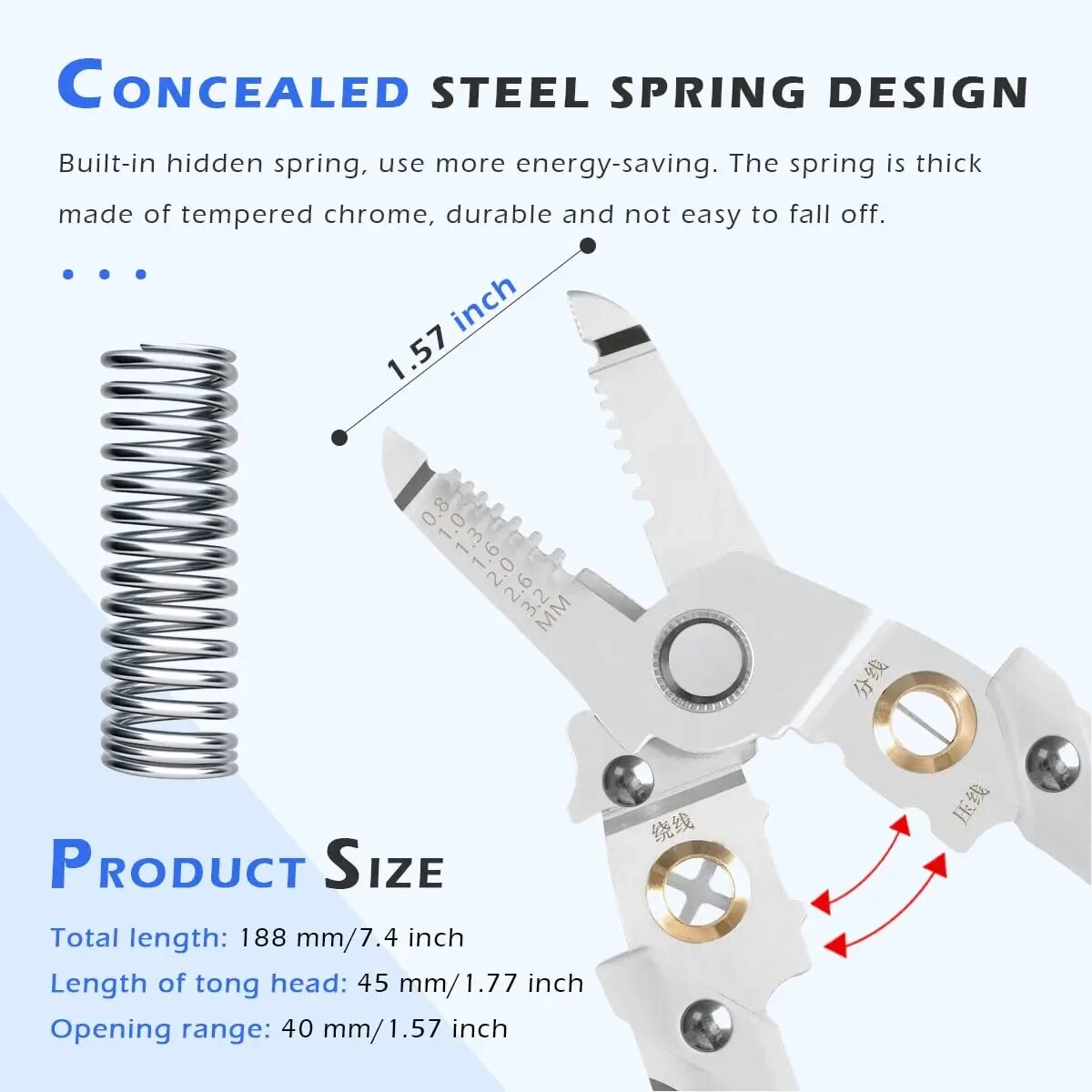 6 In 1 Wire Stripper Special W - Automatic Wire Stripper Cutter recension och pris