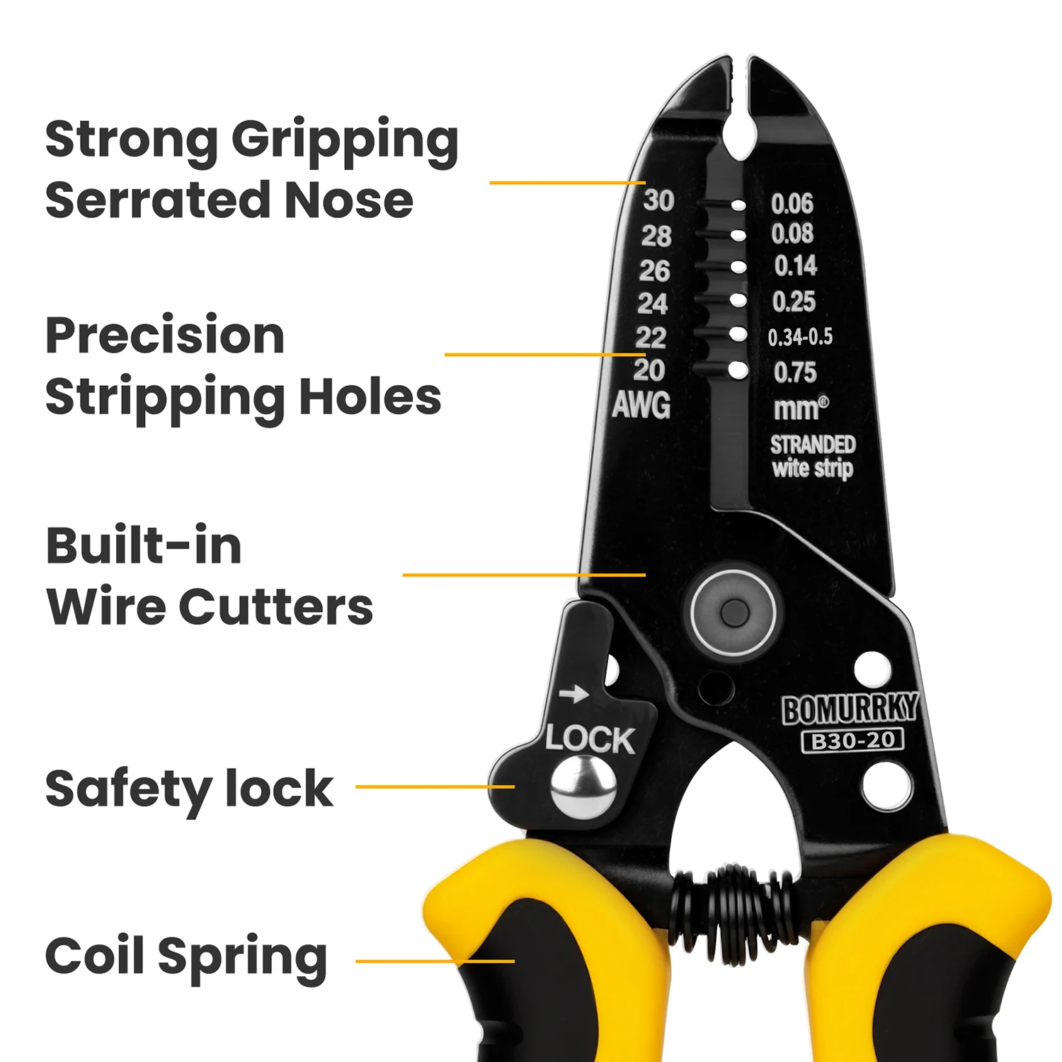Multifunctional Wire Stripping - Automatic Wire Stripper Cutter recension och pris