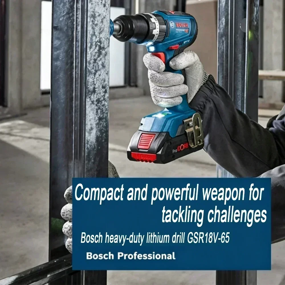 Bosch GSR 18V-65 Brushless Cor - Brushless Cordless Electric Drill 18V recension och pris