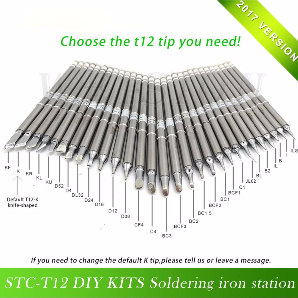 STC-T12 solder iron DIY kits/U - Digital Soldering Station T12 recension och pris
