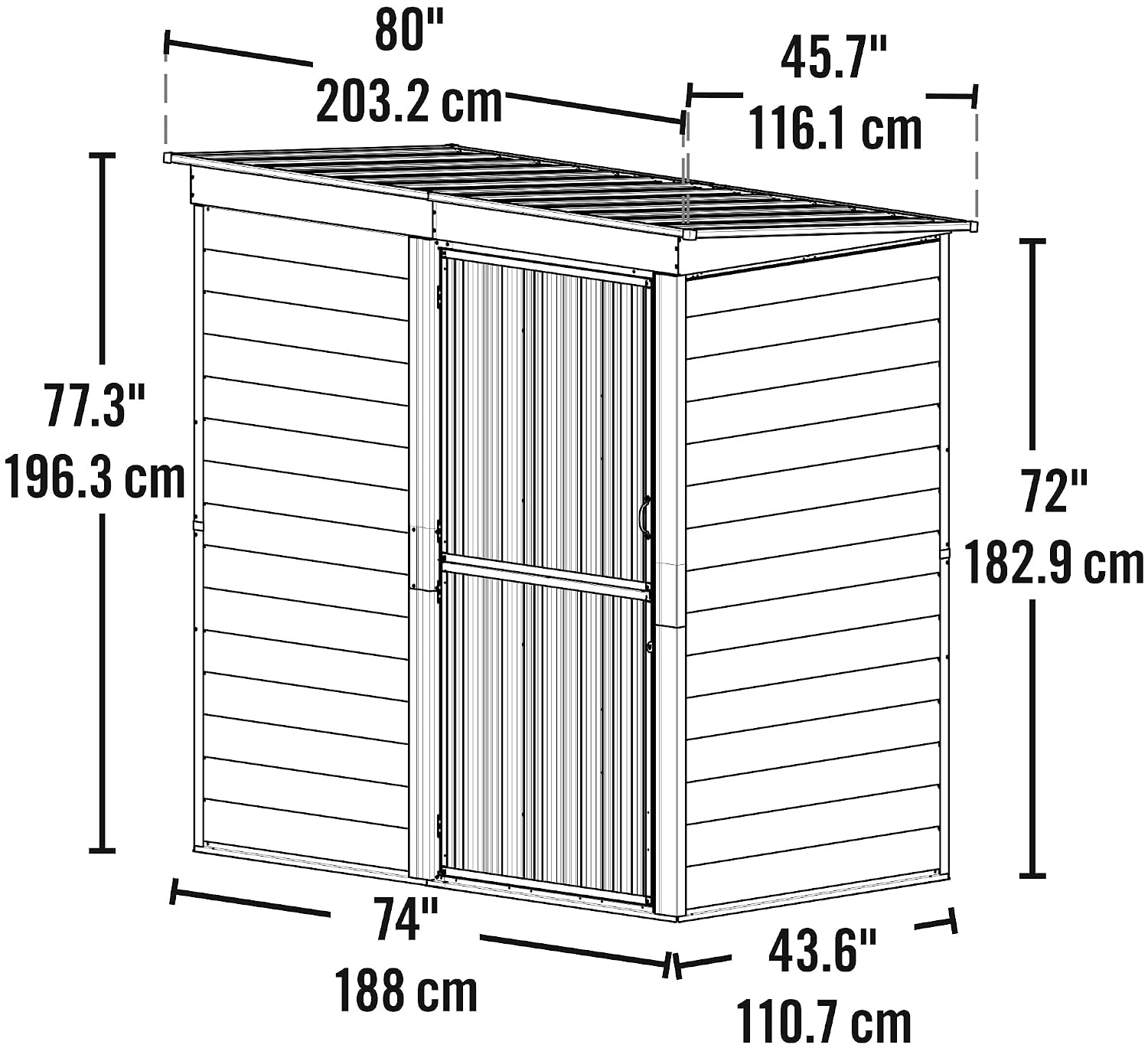 Compact Galvanized Steel Stora - Garden Tools recension och pris