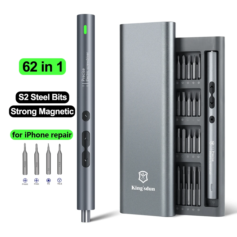 62/6 in 1 Precision Electric S - Electric Screwdriver Rechargeable Usb recension och pris