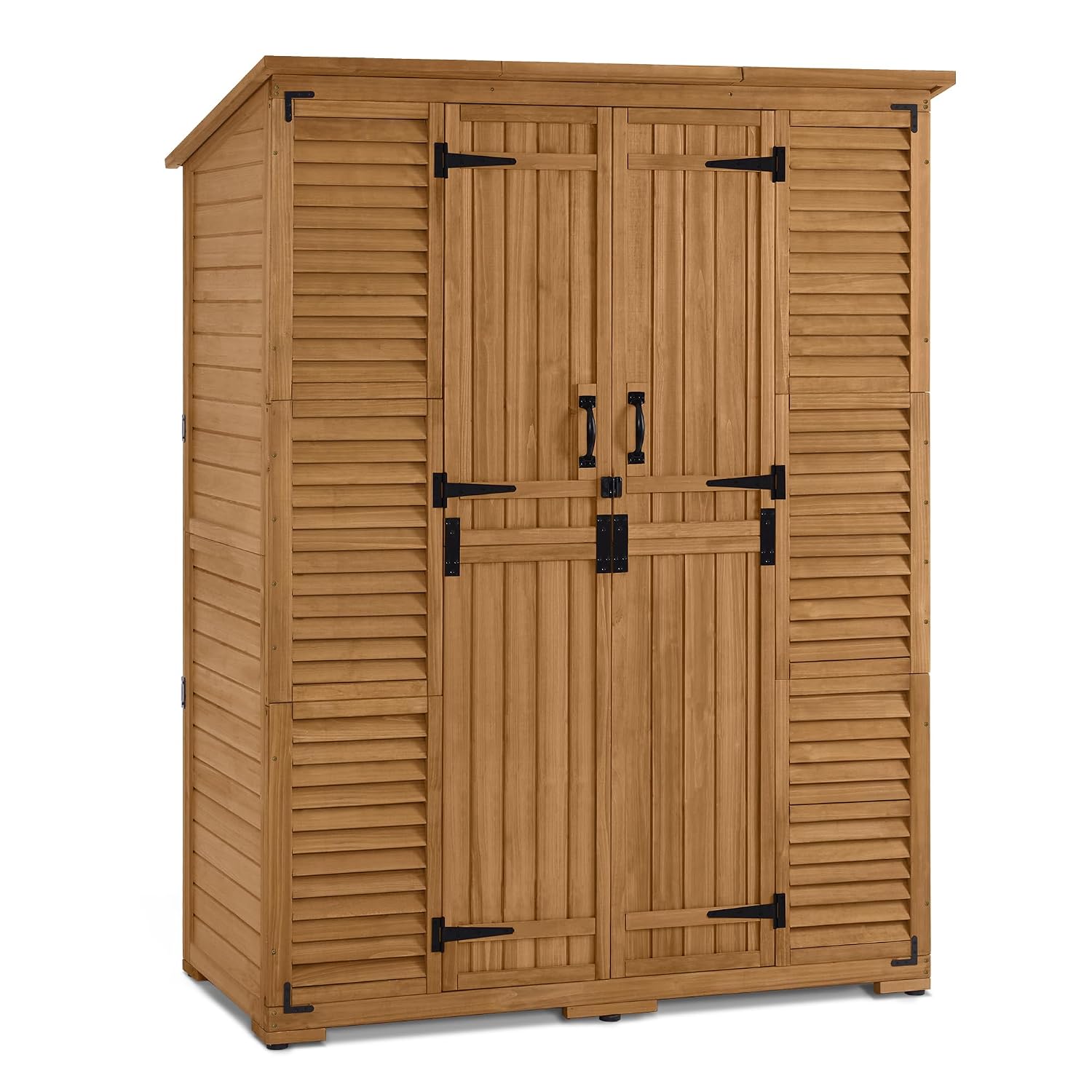 Outdoor Storage Cabinet with S - Garden Tools recension och pris