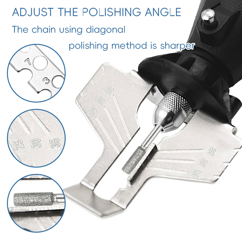 Chainsaw Sharpening Kit Electr - Reciprocating Saw Attachment Drill recension och pris