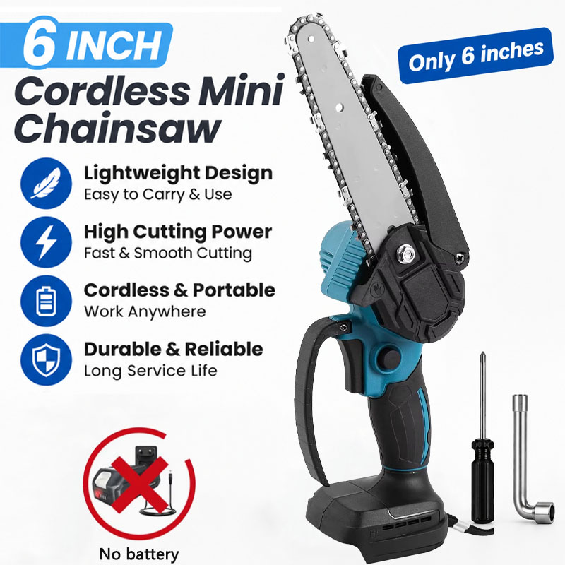 1700RPM Portable 6 Inch Mini C - Mini Electric Chainsaw 6 Inch recension och pris