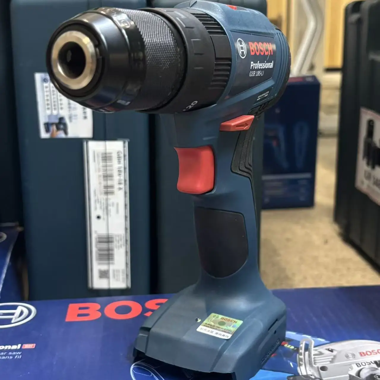 BOSCH GSB 185-LI Brushless Cor - Brushless Cordless Electric Drill 18V recension och pris