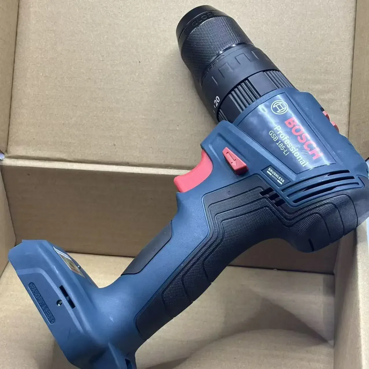 BOSCH GSB 185-LI Brushless Cor - Brushless Cordless Electric Drill 18V recension och pris