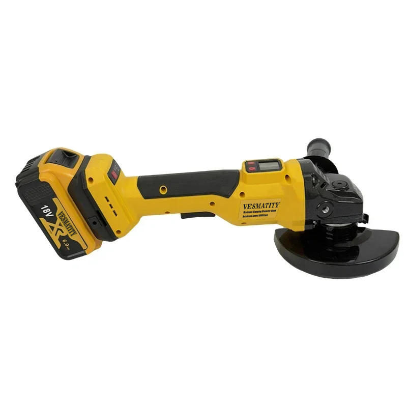 Grinding Machine VESMATITY Bru - Brushless Angle Grinder Battery Powered recension och pris