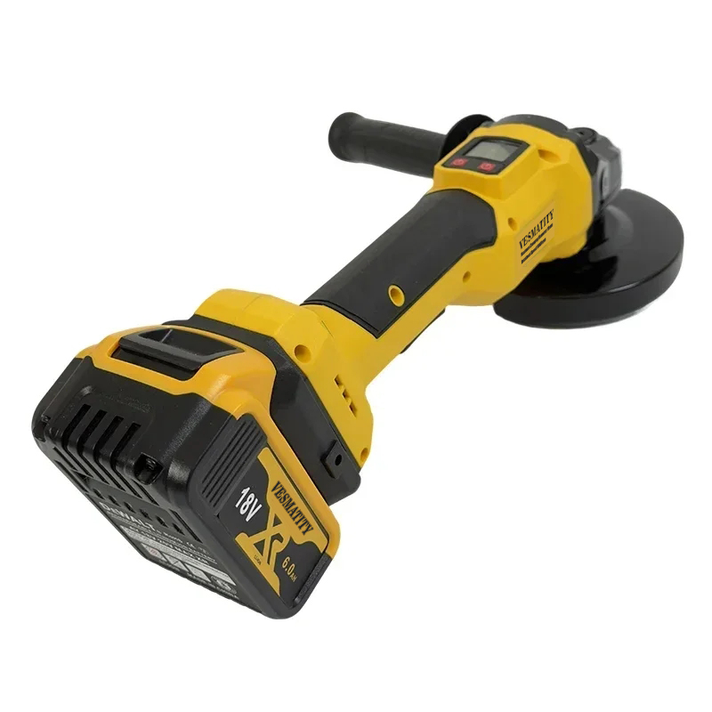 Grinding Machine VESMATITY Bru - Brushless Angle Grinder Battery Powered recension och pris