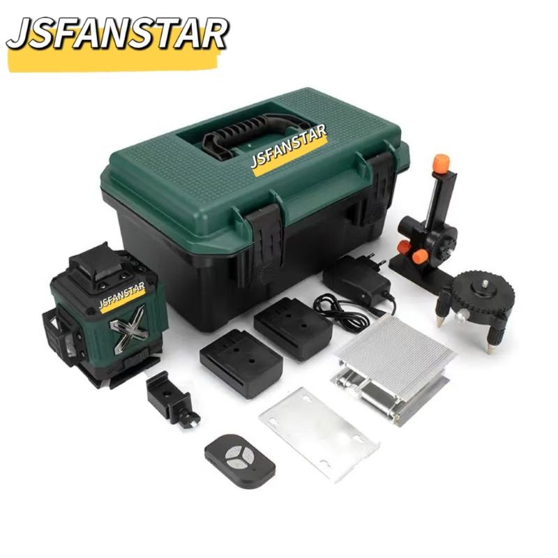 ATV4in1 Battery Powerd Adjusta - Laser Level 16 Lines 4D Green recension och pris