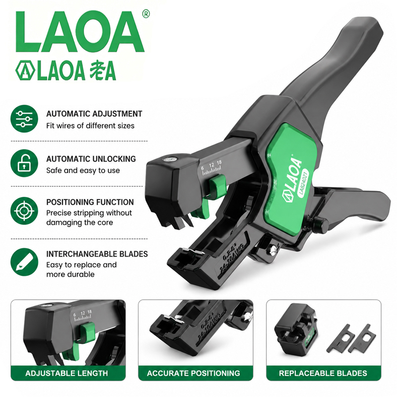 LAOA LA824021 Automatic Wire S - Automatic Wire Stripper Cutter recension och pris