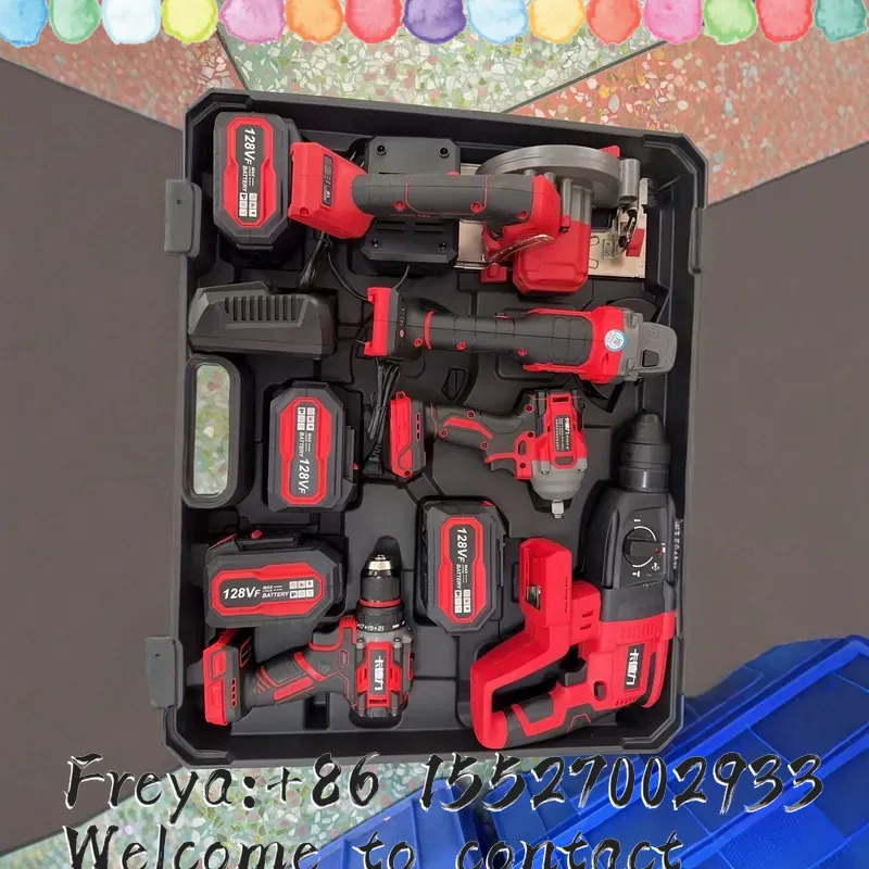 Brushless Power Tools 4-piece  - Brushless Angle Grinder Battery Powered recension och pris