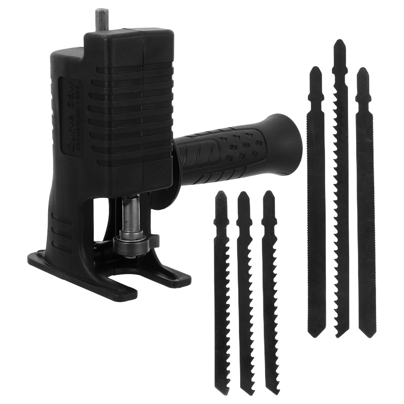 7 Piece Set Electric Drill Con - Reciprocating Saw Attachment Drill recension och pris