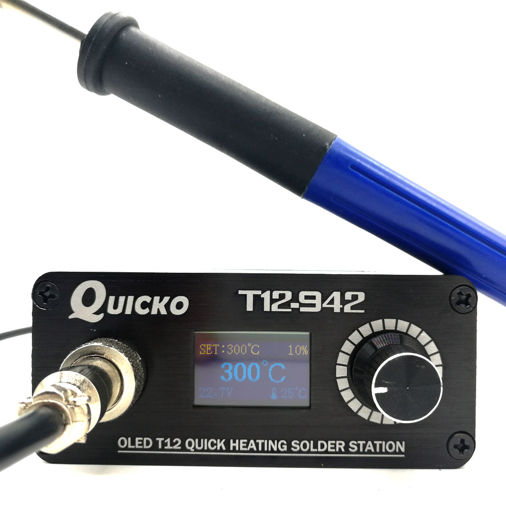QUICKO MINI T12 STC OLED Digit - Digital Soldering Station T12 recension och pris