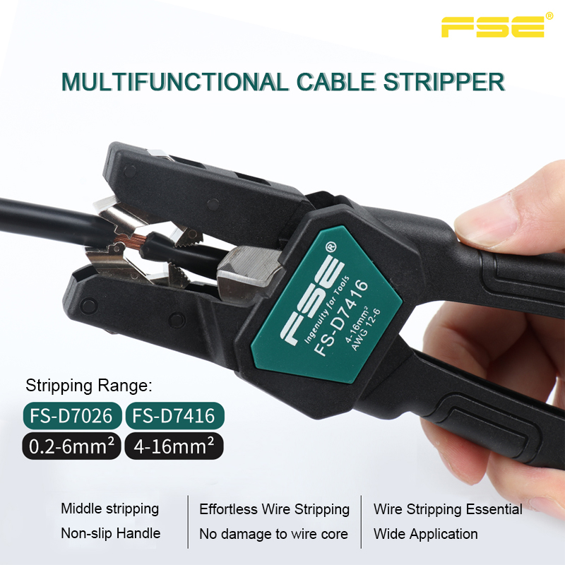 FSE-D7026 Cable Stripper - Pro - Automatic Wire Stripper Cutter recension och pris