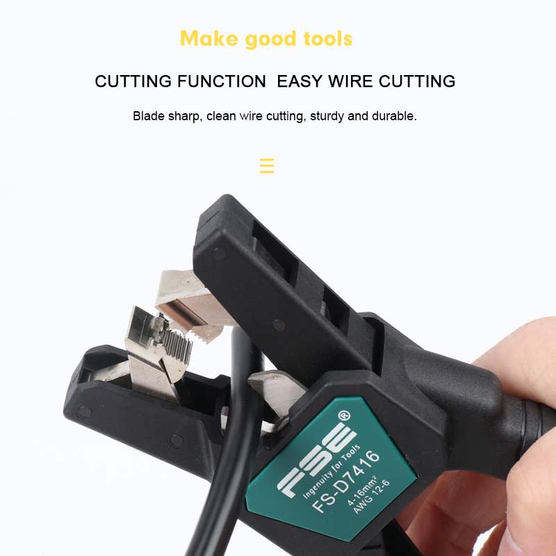 FSE-D7026 Cable Stripper - Pro - Automatic Wire Stripper Cutter recension och pris