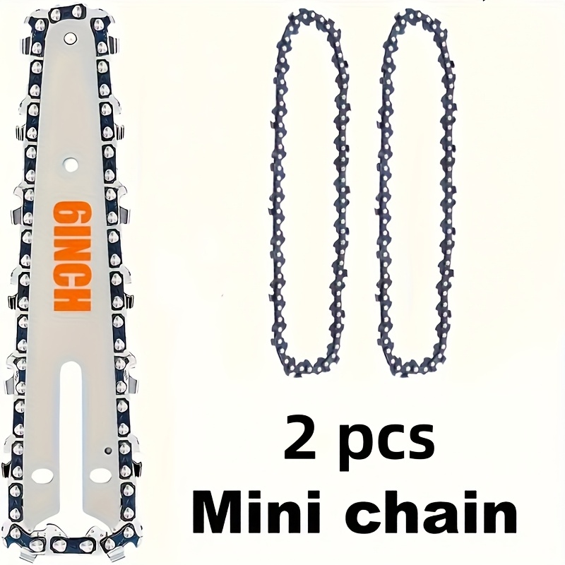2 Pcs Durable 6-Inch Chainsaw  - Mini Electric Chainsaw 6 Inch recension och pris