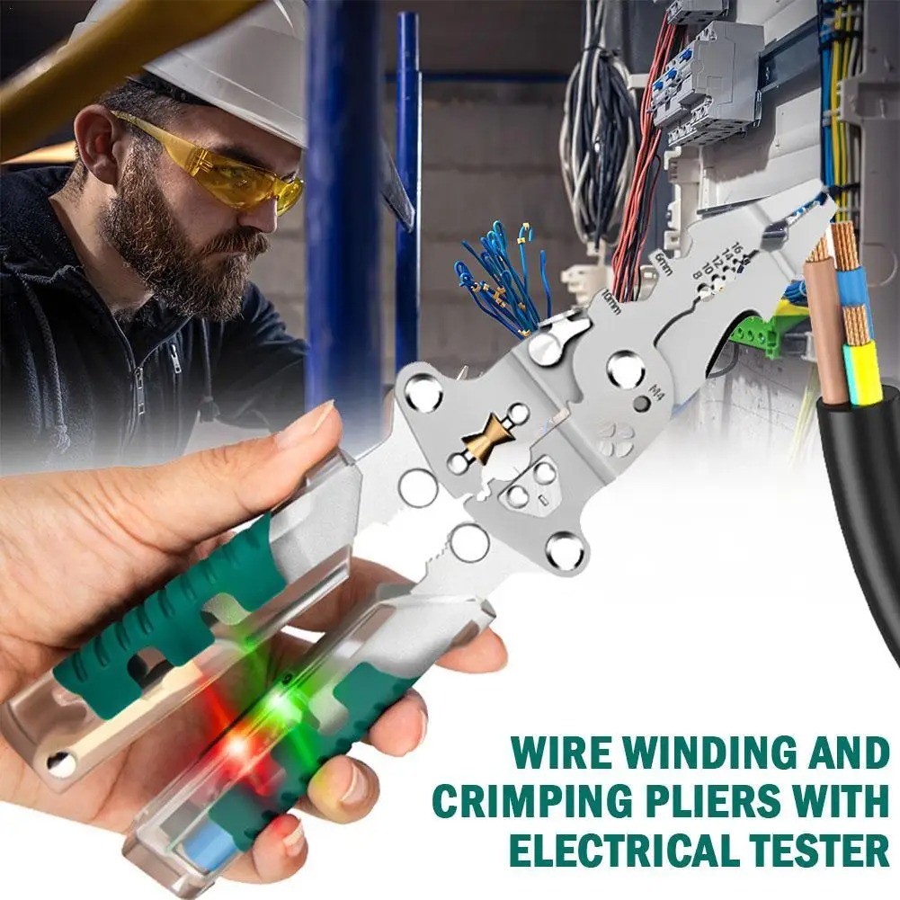Foldalbe Wire Stripping Pliers - Automatic Wire Stripper Cutter recension och pris