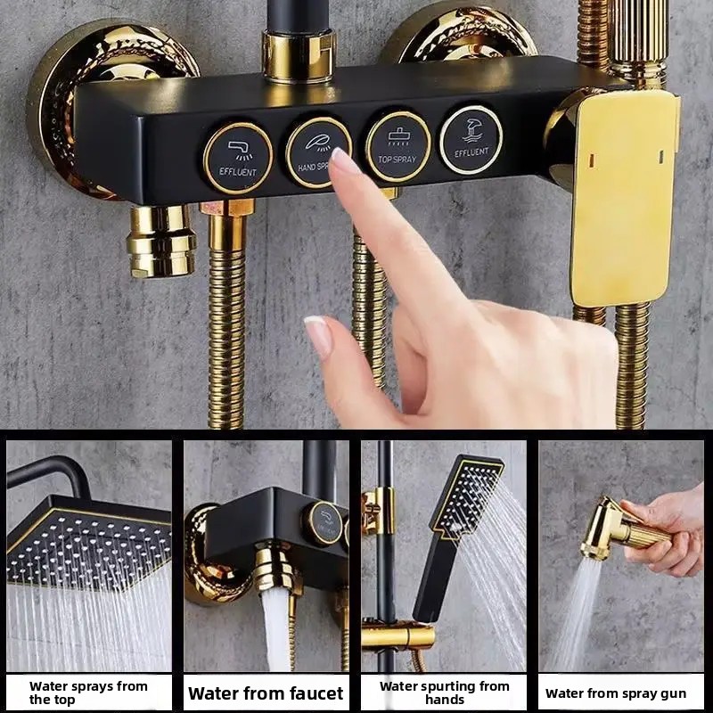 Black Gold Stainless Steel Sho - Plumbing recension och pris