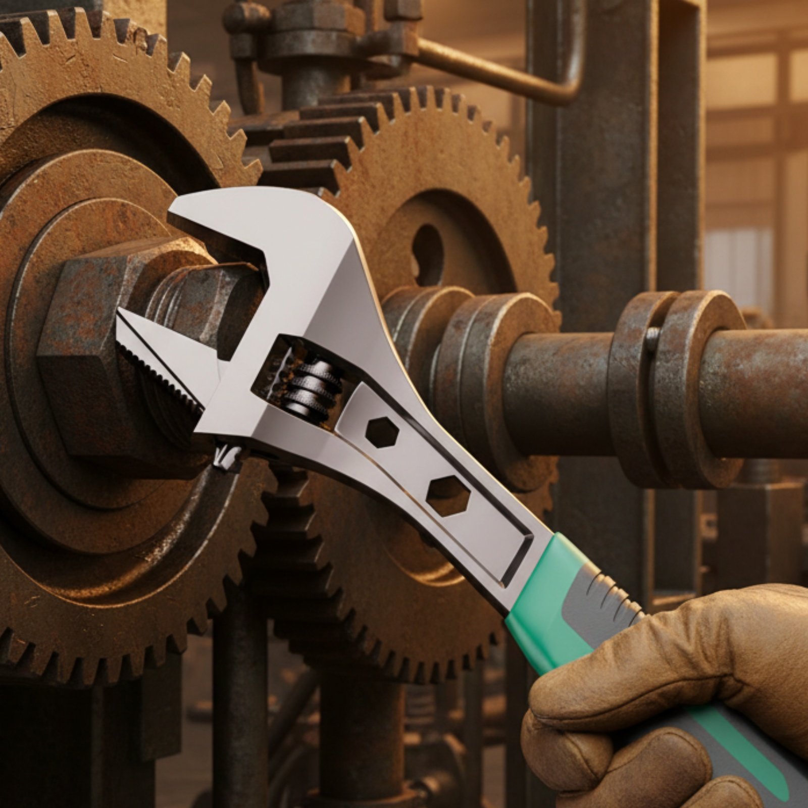 Toothed Adjustable Wrench Indu - Plumbing recension och pris