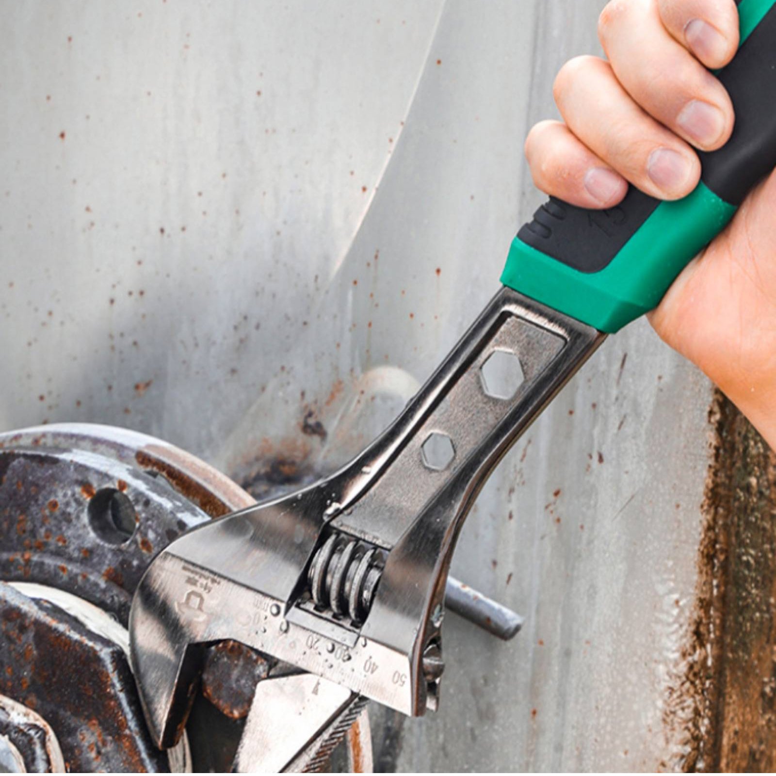 Toothed Adjustable Wrench Indu - Plumbing recension och pris