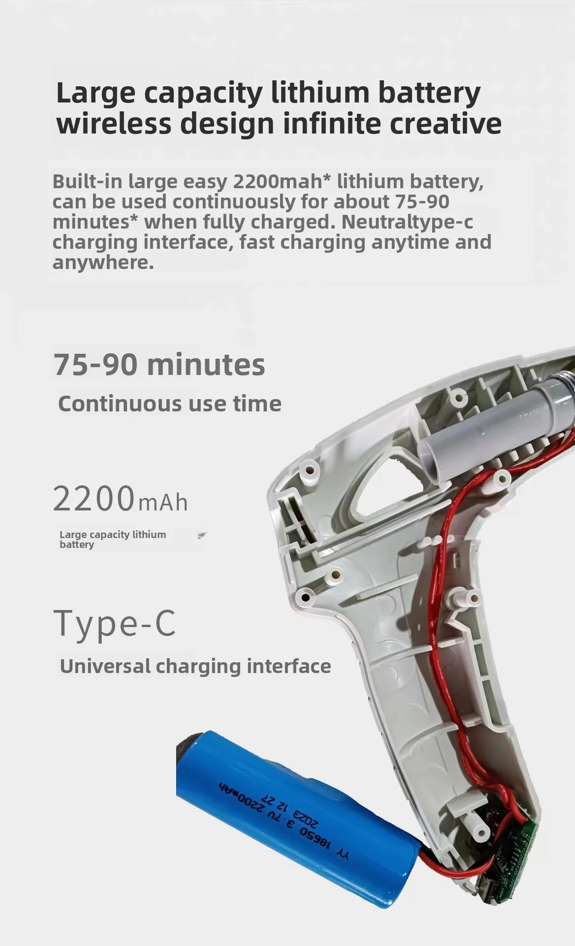 Electric Glue Gun Cordless Rec - Hot Melt Glue Gun Cordless recension och pris