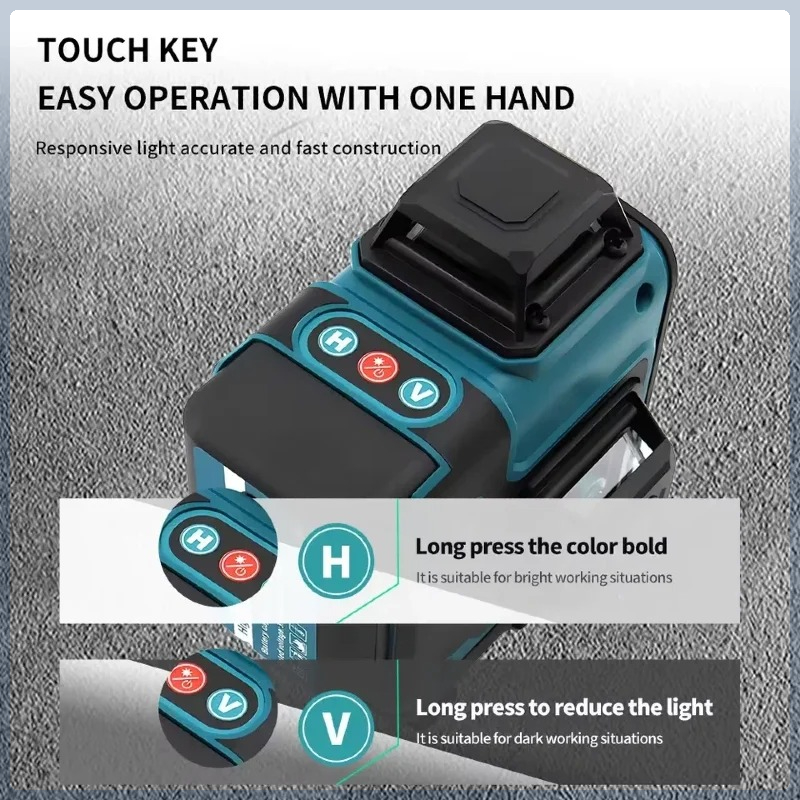 Original Makita Safe Multi-pro - Laser Level 16 Lines 4D Green recension och pris