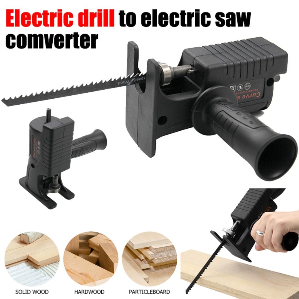 Quick Chuck Drill Saw Adapter  - Reciprocating Saw Attachment Drill recension och pris