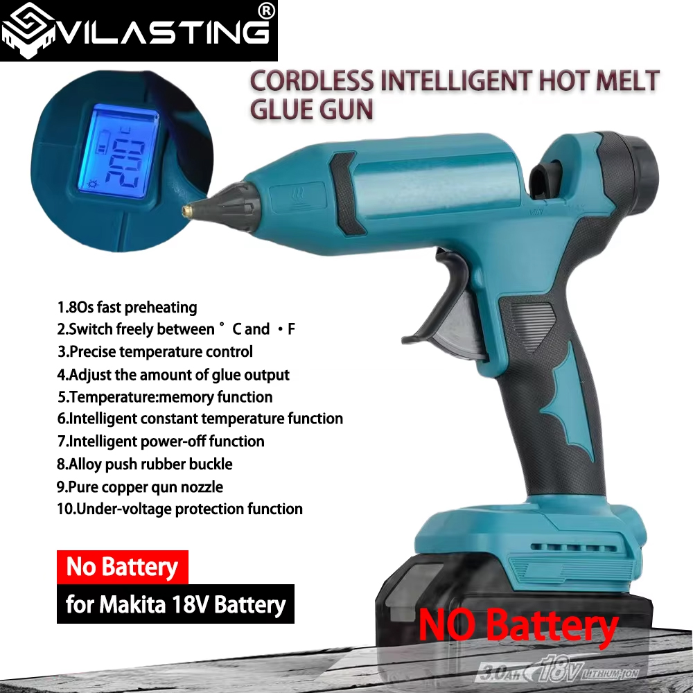 VILASTING Electric Hot Melt Gl - Hot Melt Glue Gun Cordless recension och pris