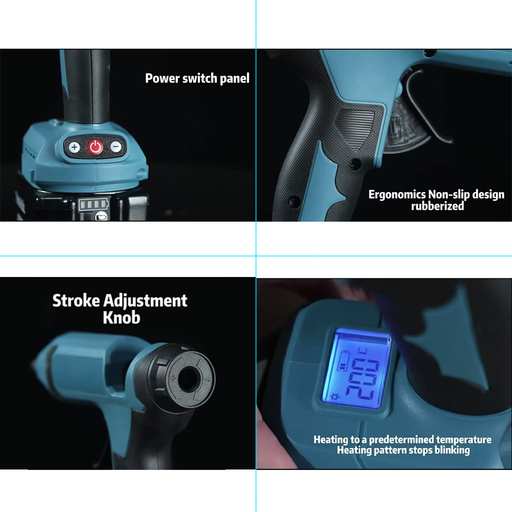 VILASTING Electric Hot Melt Gl - Hot Melt Glue Gun Cordless recension och pris
