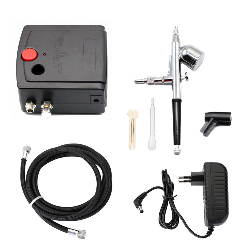 Dual-Action Spray Gun Airbrush - Airbrush Kit With Mini Compressor recension och pris