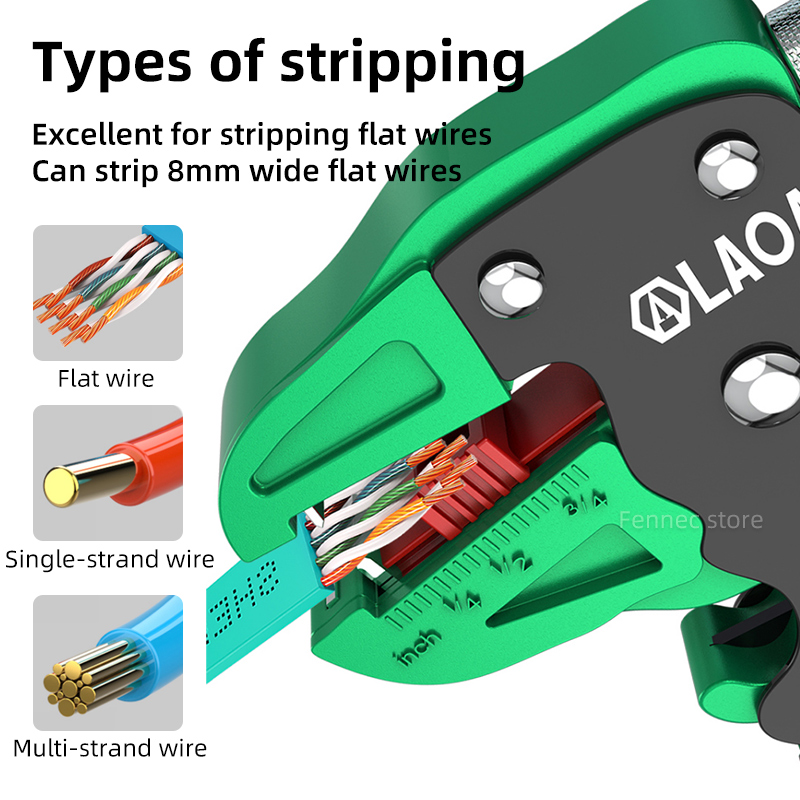 LAOA Wire Stripper Tools Cable - Automatic Wire Stripper Cutter recension och pris