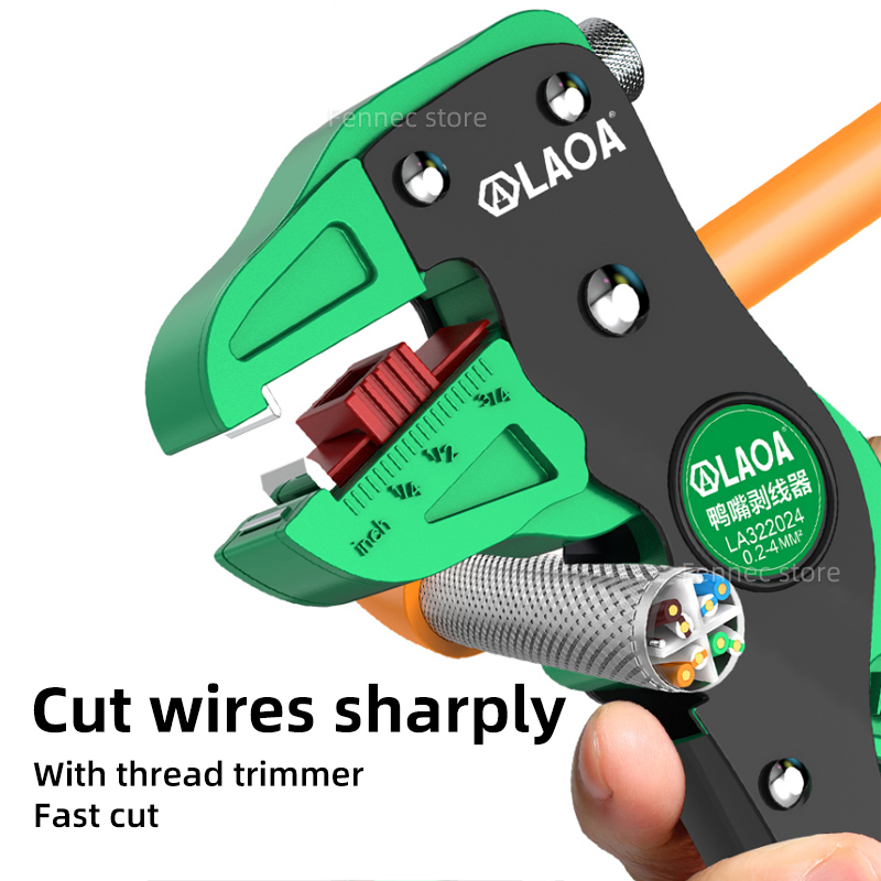 LAOA Wire Stripper Tools Cable - Automatic Wire Stripper Cutter recension och pris