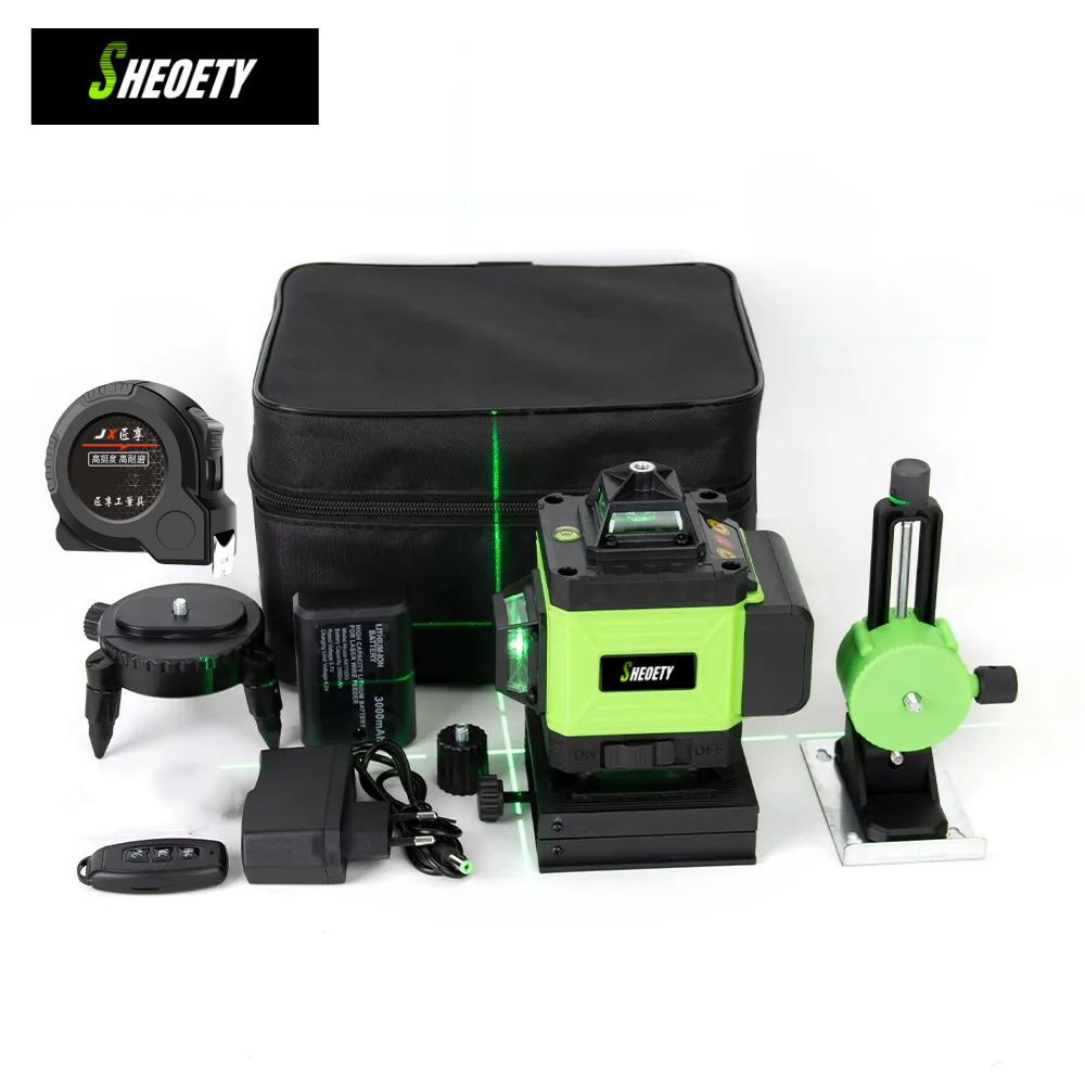 4D 16 Lines Professional 360°S - Laser Level 16 Lines 4D Green recension och pris