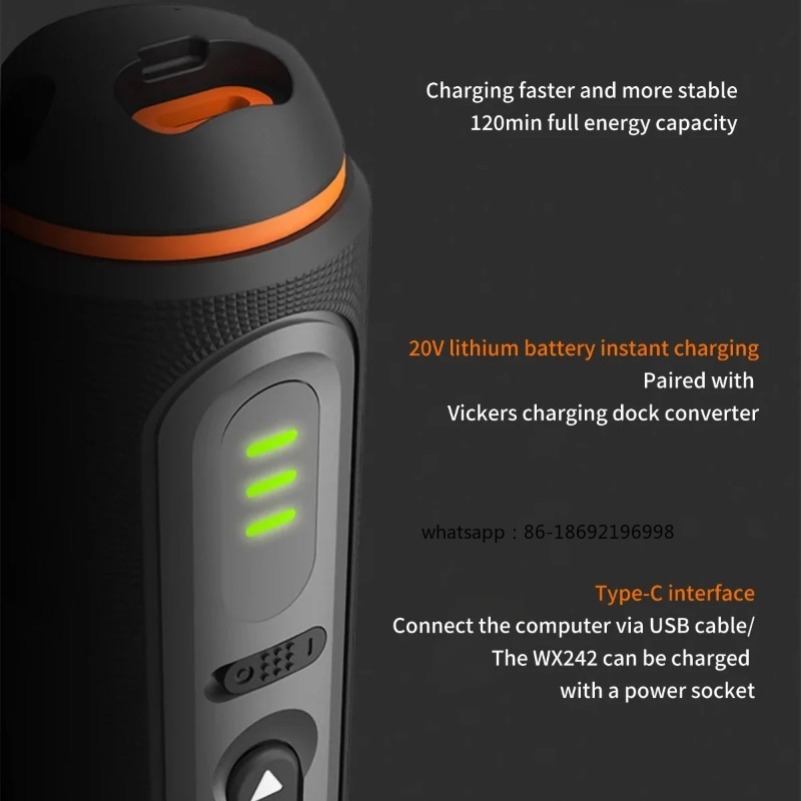 30 Bit Sets Power Tools WX242  - Electric Screwdriver Rechargeable Usb recension och pris