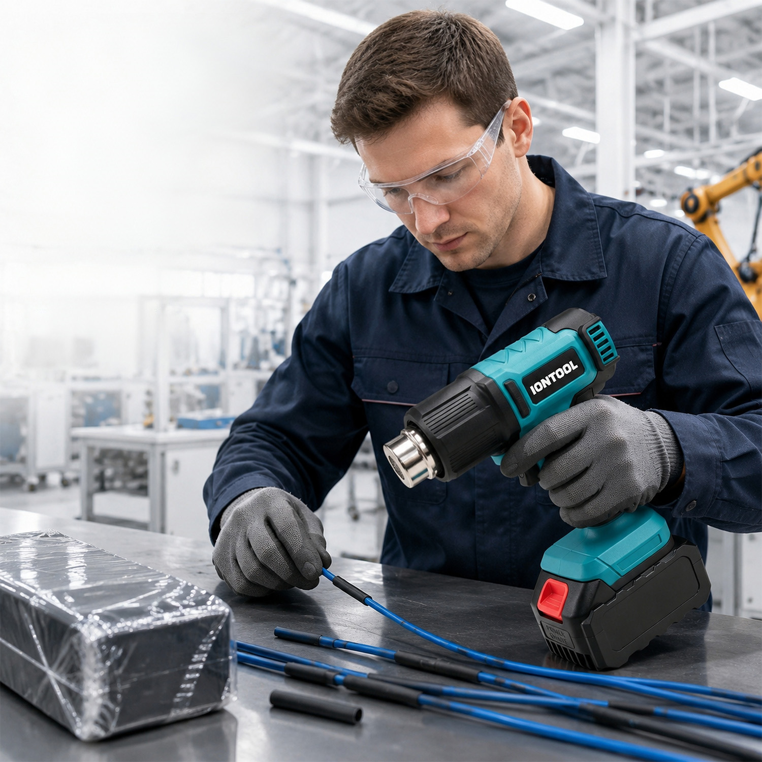 IONTOOL 550℃ Adjustable Temper - Cordless Heat Gun For Shrink Tubing recension och pris