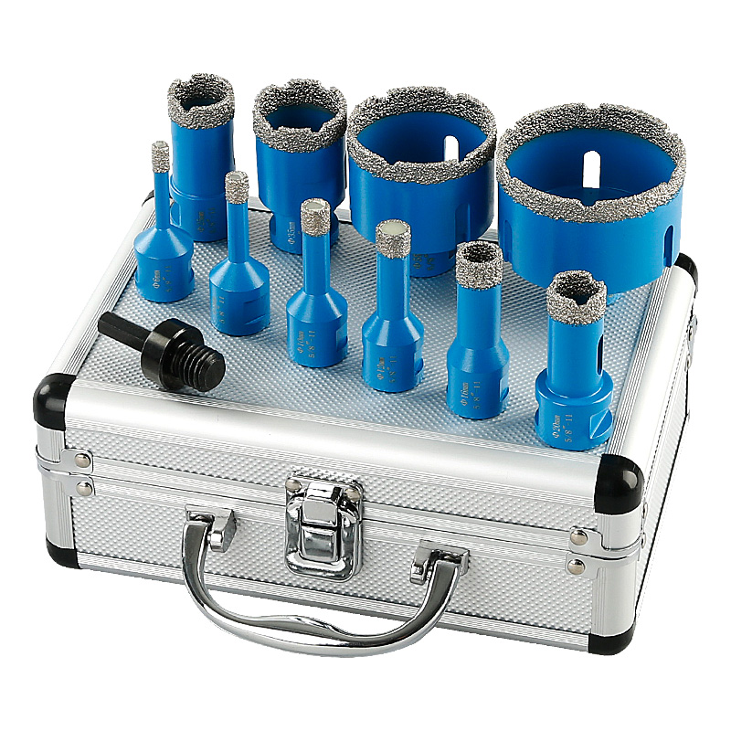 LOZLIN 10Pcs Brazed Diamond Dr - Reciprocating Saw Attachment Drill recension och pris