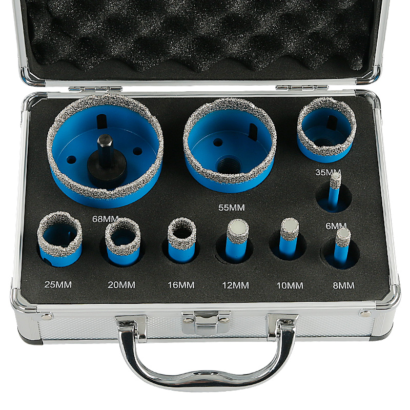 LOZLIN 10Pcs Brazed Diamond Dr - Reciprocating Saw Attachment Drill recension och pris