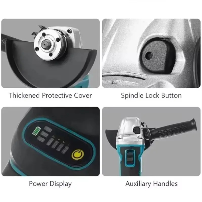 Makita DGA404 18V Brushless El - Brushless Angle Grinder Battery Powered recension och pris