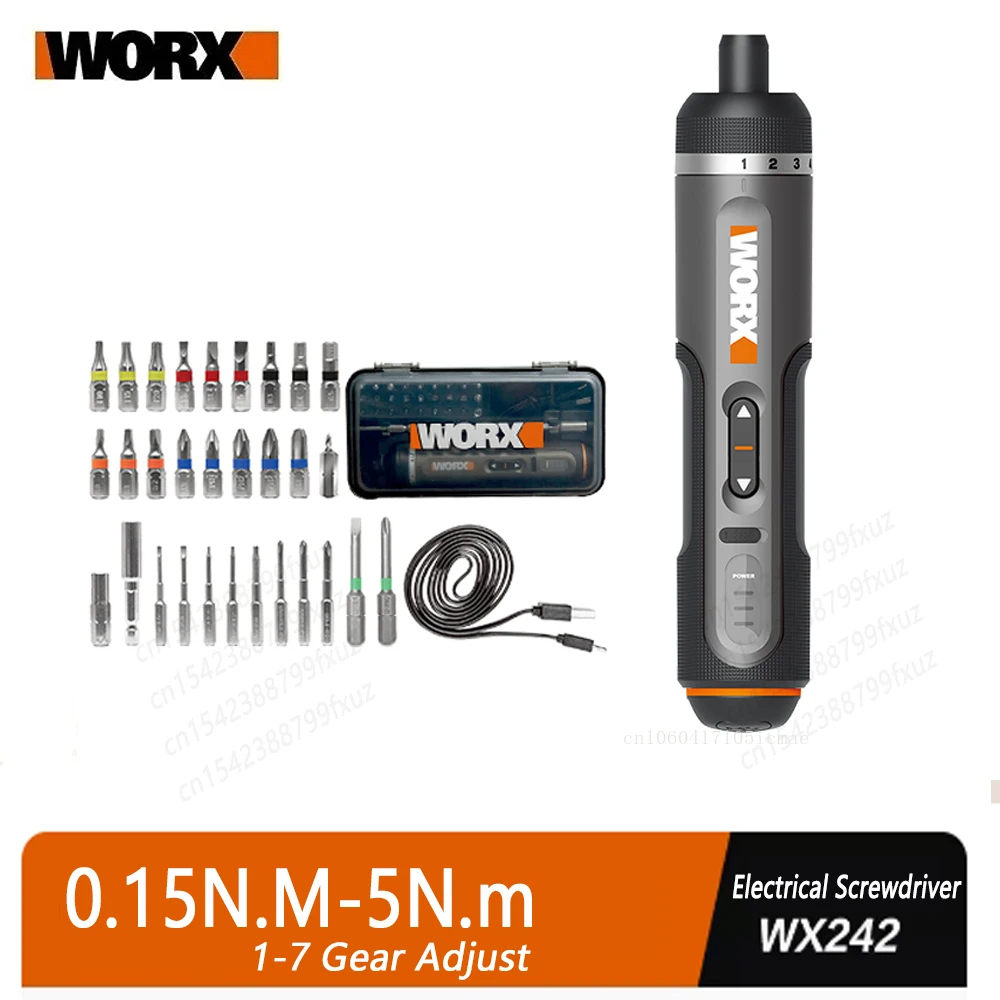WORX  WX242 4V Electrical Scre - Electric Screwdriver Rechargeable Usb recension och pris