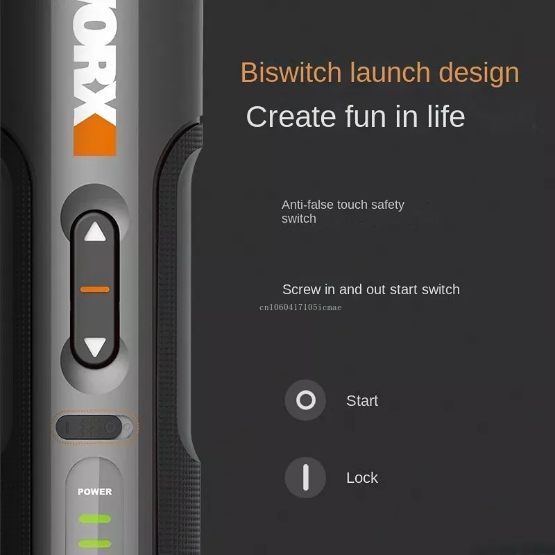 WORX  WX242 4V Electrical Scre - Electric Screwdriver Rechargeable Usb recension och pris
