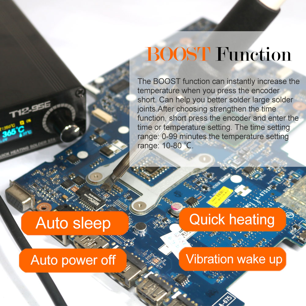 QUECOO T12-956 Soldering Digit - Digital Soldering Station T12 recension och pris